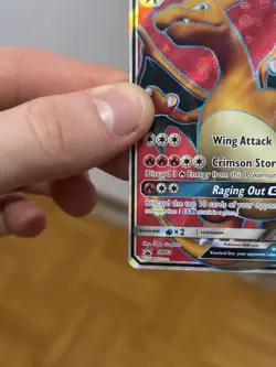Charizard GX - SM60 - Pokemon Sun & Moon Promo Ultra Rare Card LP - Image 4