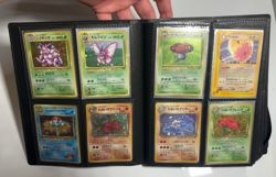 Pokemon Card Lot Binder Filled w/ VINTAGE + Holos + Box of Modern/Vintage Cards - Image 3