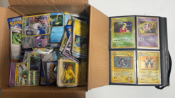Pokemon Card Lot Binder Filled w/ VINTAGE + Holos + Box of Modern/Vintage Cards - Image 4