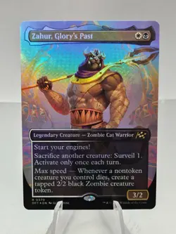 Zahur Glory's Past - Borderless FOIL - Aetherdift - MtG - NM - Image 1