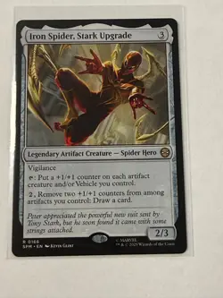 Iron Spider, Stark Upgrade - Marvel's Spider-Man 166 The Gathering - Image 1