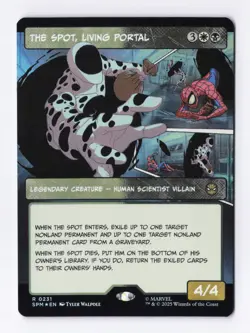 The Spot, Living Portal (Borderless) (Foil) 0231 (R) MTG Marvel's Spider-Man SPM - Image 1