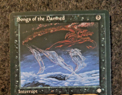 Songs of the Damned 1995 Common Vintage Ice Age Magic The Gathering NM (DS3D1F5) - Image 3