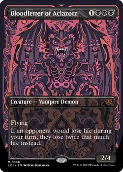 MTG Bloodletter of Aclazotz, Lost Caverns of Ixalan #336 (Borderless) - Image 1