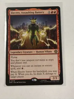 Electro, Assaulting Battery - Marvel's Spider-Man 76 The Gathering - Image 1