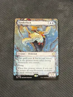 Showcase Sunderflock ECL 0309 Rare MTG Lorwyn Eclipsed - Image 1