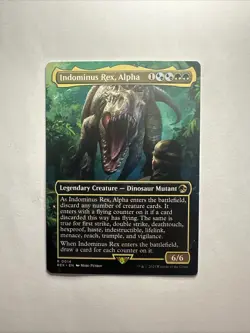 Indominus Rex, Alpha (Borderless) Universes Beyond: Jurassic Pikachu World... - Image 1