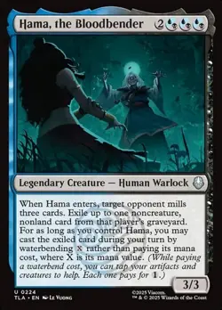 Hama, the Bloodbender - Foil TLA NM MTG - Image 1