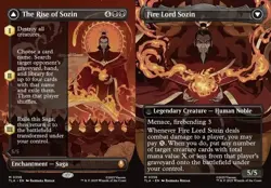 The Rise of Sozin // Fire Lord Sozin - Foil Extended Art TLA NM MTG - Image 1