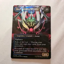 MTG FOIL Emet-Selch, Unsundered Borderless Foil Final Fantasy Mythic 0394 - Image 2