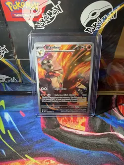 Pokemon TCG Blaziken 192/182 Illustration Rare Destined Rivals English - Image 1