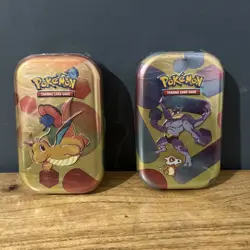 Pokemon Scarlet & Violet 151 Booster Pack Mini Tins 2x New Factory Sealed - Image 1