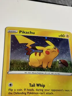 POKEMON HOLO PIKACHU SWSH039 PROMO SWORD & SHIELD 2020 -L👀K-CLEAN - Image 4
