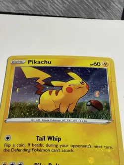 POKEMON HOLO PIKACHU SWSH039 PROMO SWORD & SHIELD 2020 -L👀K-CLEAN - Image 5