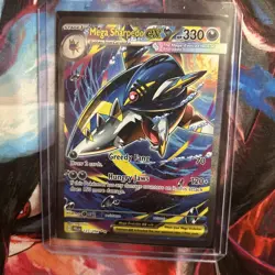Mega Sharpedo ex 127/094 Special Illustration SIR Pokemon Phantasmal Flames - Image 1