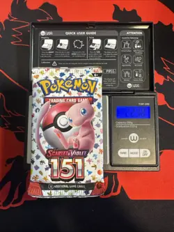 22.38g Heavy - Pokemon TCG S&V - 151 Booster Pack! Semi GOD U - Image 1