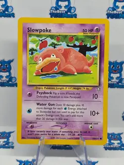 Pokemon Slowpoke Neo Genesis 73/111 MP - Image 1