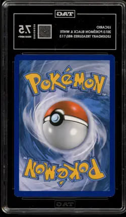 Pokemon Lucario Legendary Treasures Holo Rare #80 TAG 7.5 - Image 2