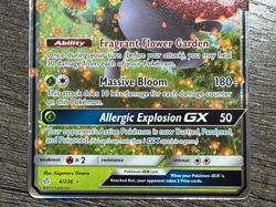 POKEMON VILEPLUME GX 4/236 ULTRA RARE HOLO 2019 COSMIC ECLIPSE + DARKRAI SLEEVE - Image 3