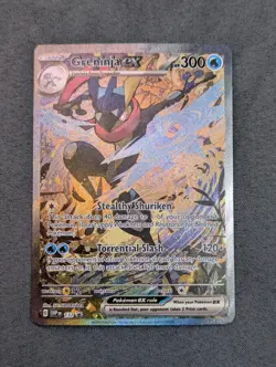 Pokemon Greninja Ex SVP 132 Shrouded Fable NM Black Star Promo - Image 1