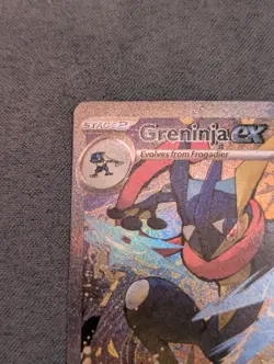 Pokemon Greninja Ex SVP 132 Shrouded Fable NM Black Star Promo - Image 2