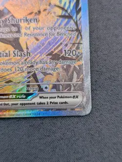 Pokemon Greninja Ex SVP 132 Shrouded Fable NM Black Star Promo - Image 4