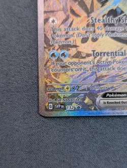 Pokemon Greninja Ex SVP 132 Shrouded Fable NM Black Star Promo - Image 5