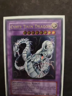 Cyber Twin Dragon CRV-EN035 Cybernetic Revolution 1st Edition Holo - Image 3