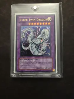Cyber Twin Dragon CRV-EN035 Cybernetic Revolution 1st Edition Holo - Image 4