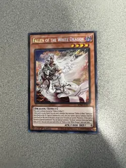 YuGiOh- Fallen Of The White Dragon-SR+bonus - Image 1