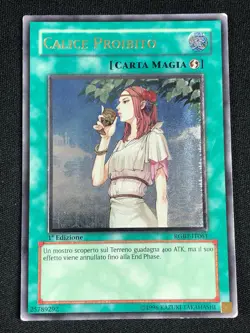 YUGIOH FORBIDDEN CHALICE RGBT-IT061 1ST ULTIMATE MP ITALIAN - Image 1