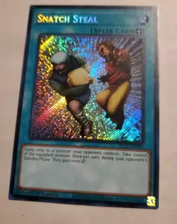 Yugioh Snatch Steal Secret Rare BLTR - Image 1
