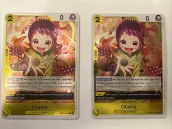 X2 Otama PRB02-016 Premium Booster Vol. 2 Foil English Near Mint One Piece TCG - Image 1
