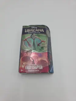 Disney Lorcana TCG The First Chapter Ruby & Emerald Starter Deck - 60 Cards 4050368981707 - Image 1