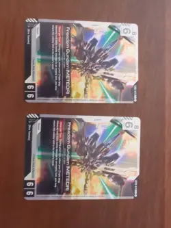 Gundam Card Game Freedom Gundam Meteor Boost Kit 01 Promo GD03-076 U English x2 - Image 2