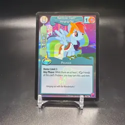 My Little Pony Collectible Card Game - Rainbow Dash, Hanging Out - #F1B FOIL - Image 1
