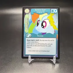 My Little Pony Collectible Card Game - Rainbow Dash, Hanging Out - #F1B FOIL - Image 2