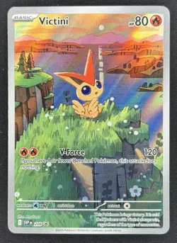 Victini 208 Sv: Scarlet & Violet Black Star Promo Card NM #208 - Image 1