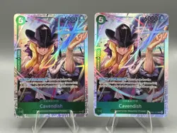One Piece PRB-02 SEC & SR Card Lot x8 - Image 3