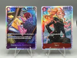 One Piece PRB-02 SEC & SR Card Lot x8 - Image 4
