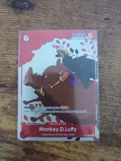 Monkey.D.Luffy (Gift Collection 2023) P-001 One Piece Promotion Cards Foil - Image 1