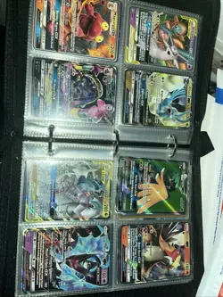 Pokemon TCG Binder Full of Pokemon Cards in English, Japanese, IRs, Holos - Image 1