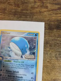 Pokemon TCG Wailord 14/92 Legend Maker Reverse Holo Card LP - Image 5