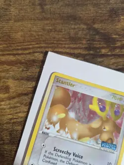 Pokemon Stantler EX TCG Unseen Forces Reverse Holo Card 32/115 LP - Image 4