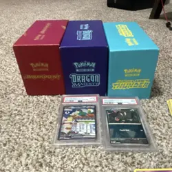 Pokemon TCG Mixed Card Lot Pikachu Slugma Chewtle Cacnea Paras Holo Regular Sets - Image 1