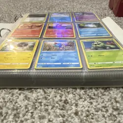 Pokemon TCG Mixed Card Lot Pikachu Slugma Chewtle Cacnea Paras Holo Regular Sets - Image 3