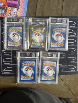Pokemon Cards Lot 6 Graded Slabs - Image 2