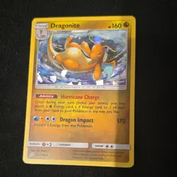 Pokemon Dragonite 151/236 Deck Exclusives Cracked Ice Holo Card English Stage 2. - Image 1