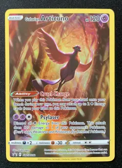 Galarian Articuno SWSH282 Black Star Promo Ultra Rare Holo Pokemon TCG Card NM - Image 1