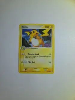 Pokemon TCG Raichu EX Holon Phantoms 51 Reverse Holo Rare Card - Image 1